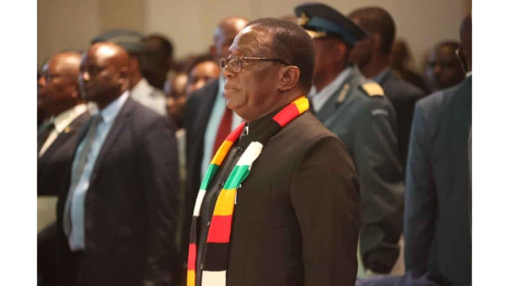 President Emmerson Mnangagwa launches the ZIFA Munhumutapa Challenge Cup in Harare